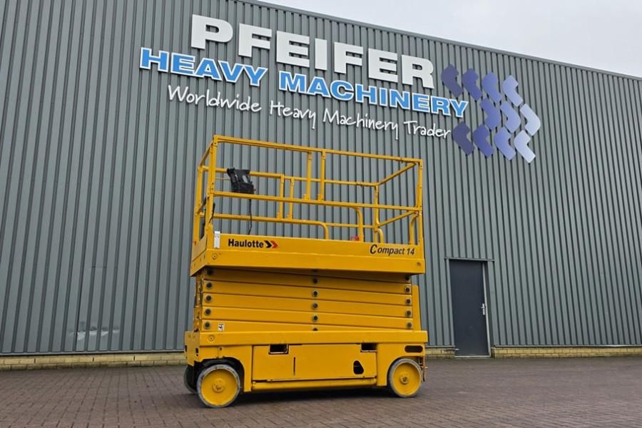 Haulotte COMPACT 14 Electric, 14m Working Height, 350kg Cap