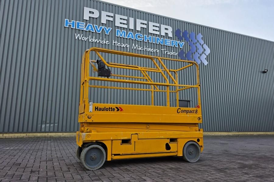 Haulotte Compact 8 Electric, 8.2m Working Height, 350kg Cap
