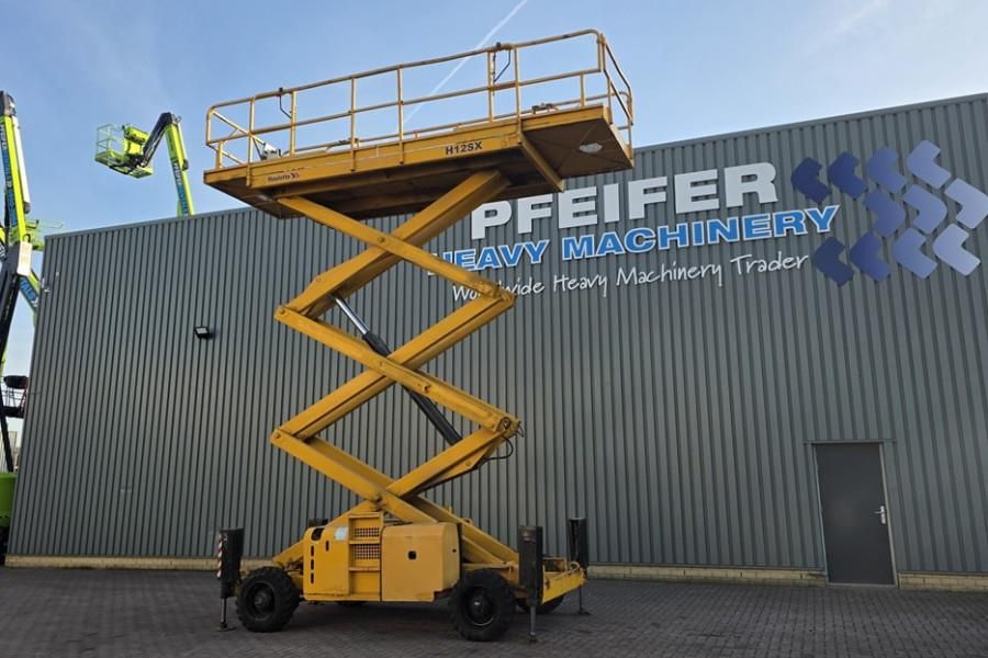 Haulotte H12SX Diesel, 4x4 Drive, 12m Working Height, 700kg