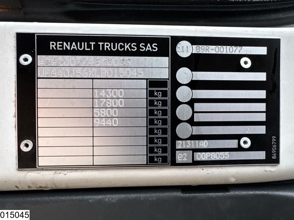 Renault D14 210 EURO 6d, ACC