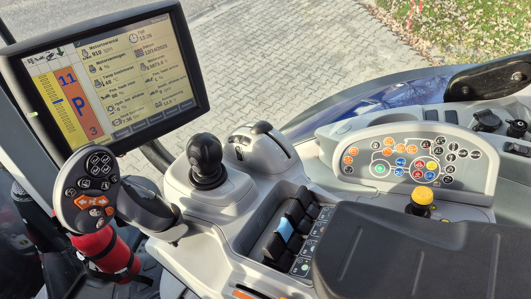 New Holland T7.230 PC 40Kmh-eco Lucht, Fronthef, BluePower