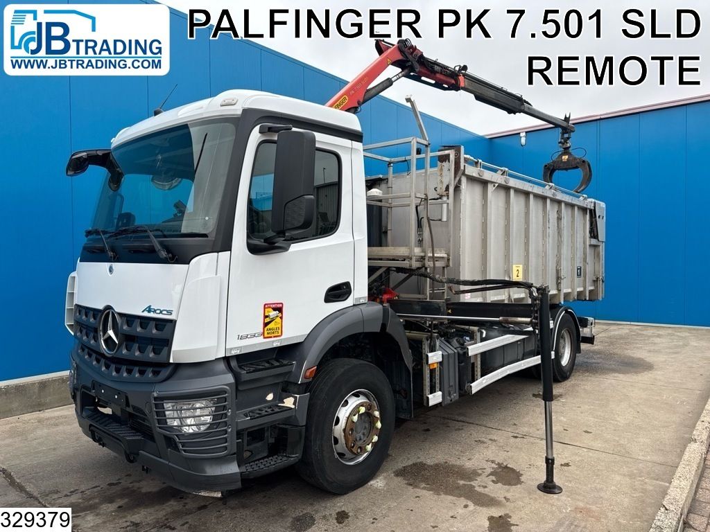 Mercedes Arocs 1833 EURO 6, Retarder, Palfinger, Remote
