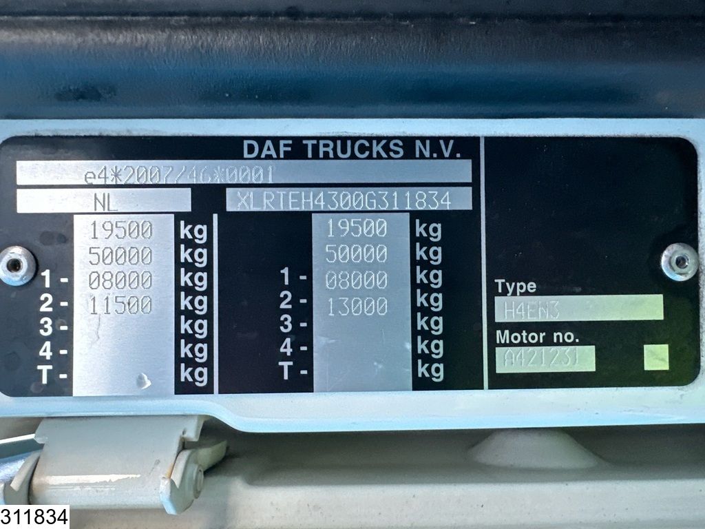 DAF XF 480 EURO 6d, ACC