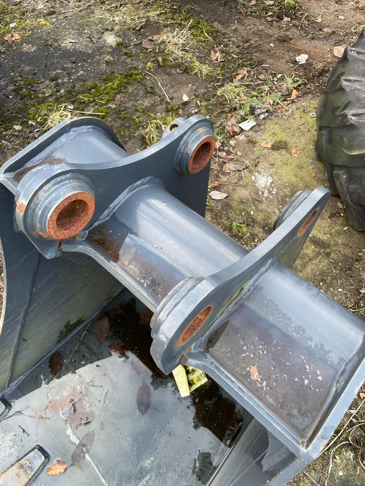 Graafbak dieplepelbak met tanden