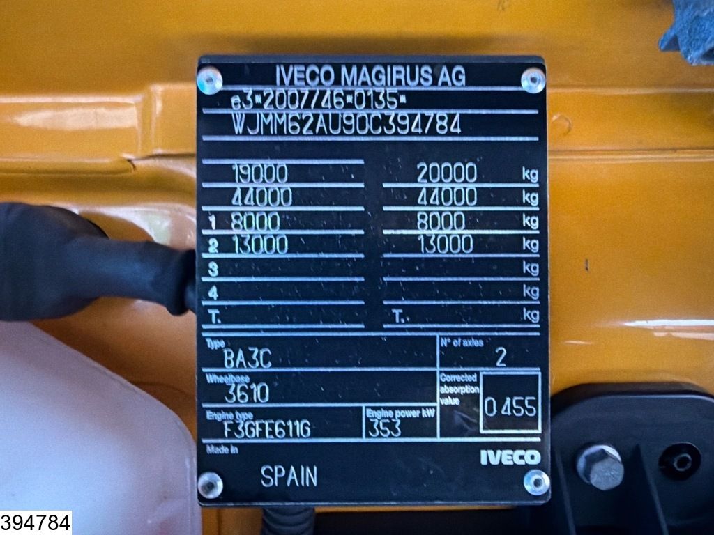 Iveco Stralis 480 EURO 6, Standairco