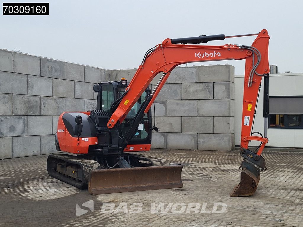 Kubota KX080 -4a2 A/C - 3 Buckets