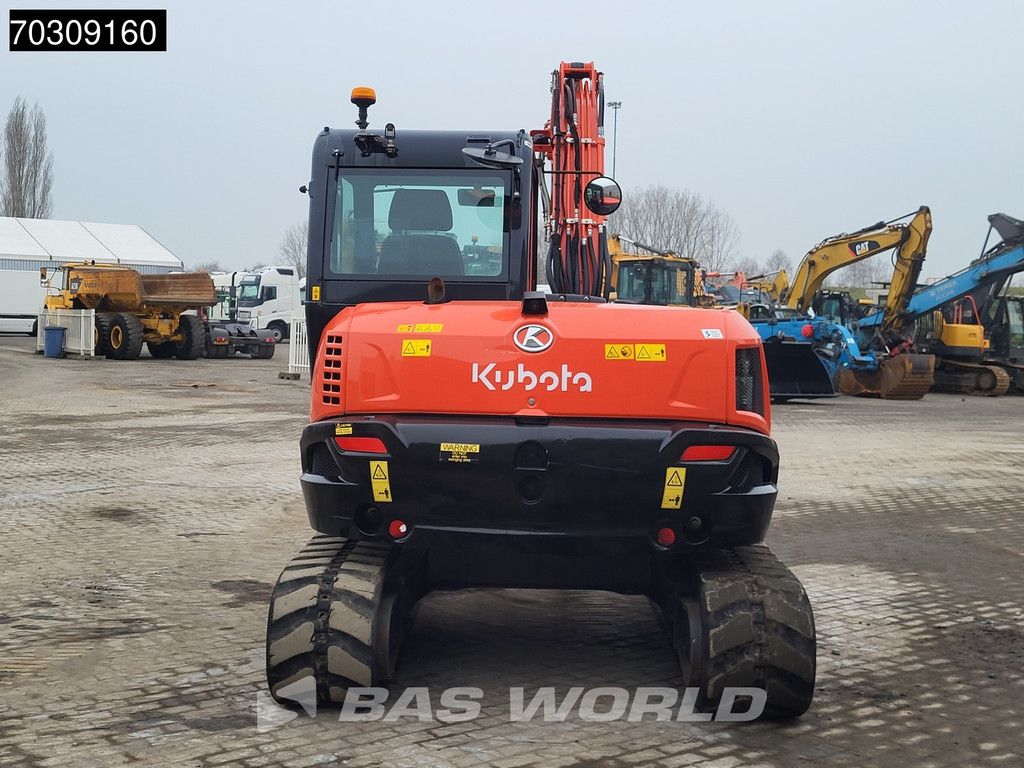 Kubota KX080 -4a2 A/C - 3 Buckets