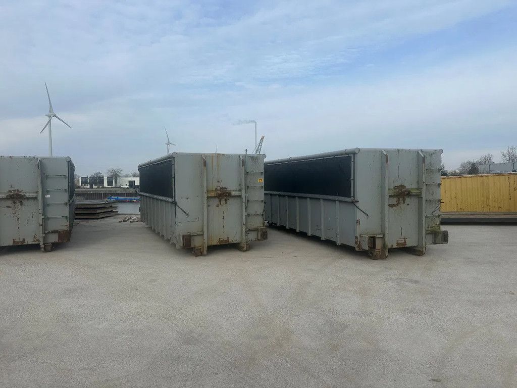 Sidalco CBN 33 m3 klapnet containers