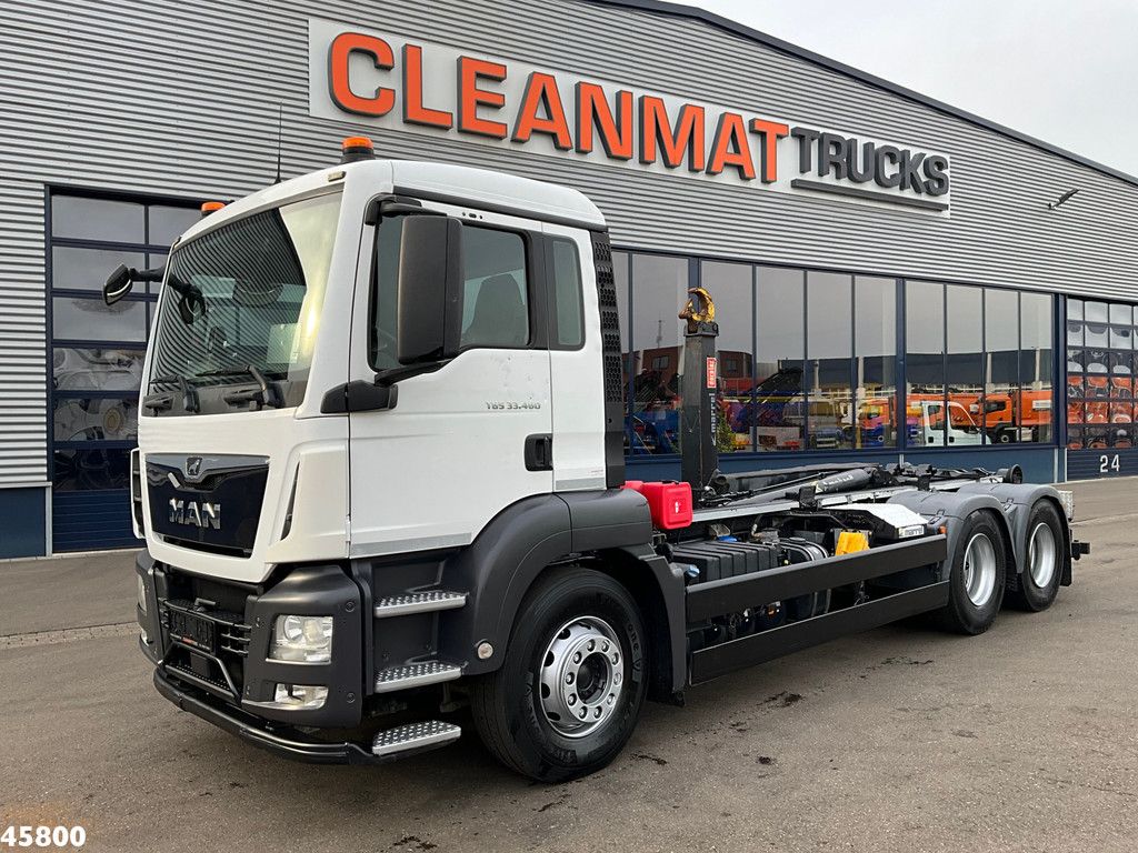 Man TGS 28.460 6x4 Euro 6 Marrel 20 Ton haakarmsysteem