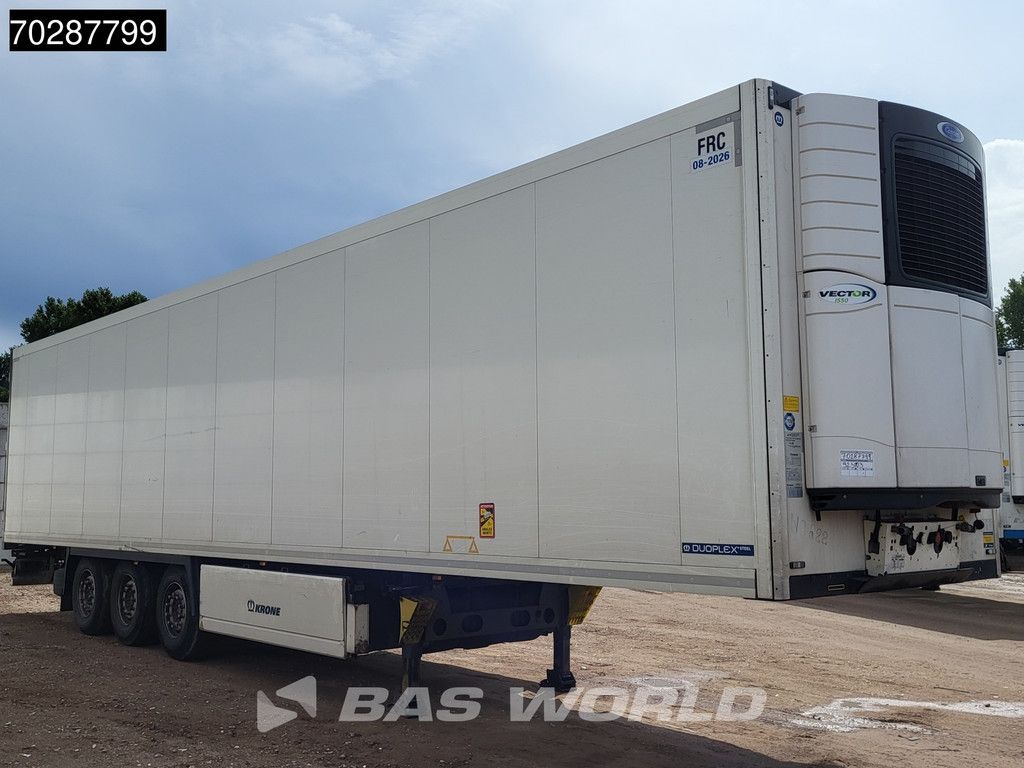 Krone Carrier Vector 1550 ATP / FRC Doppelstock Palettenkasten Liftachse