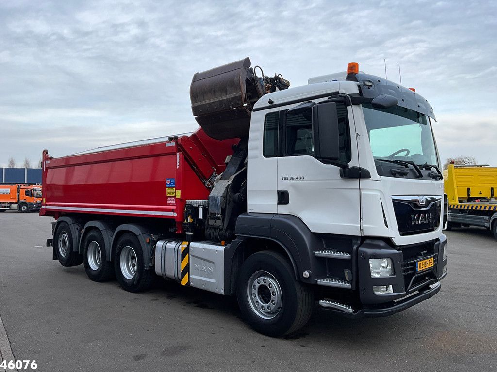 Man TGS 36.400 8x4 Euro 6 HMF 22 Tonmeter Z-kraan