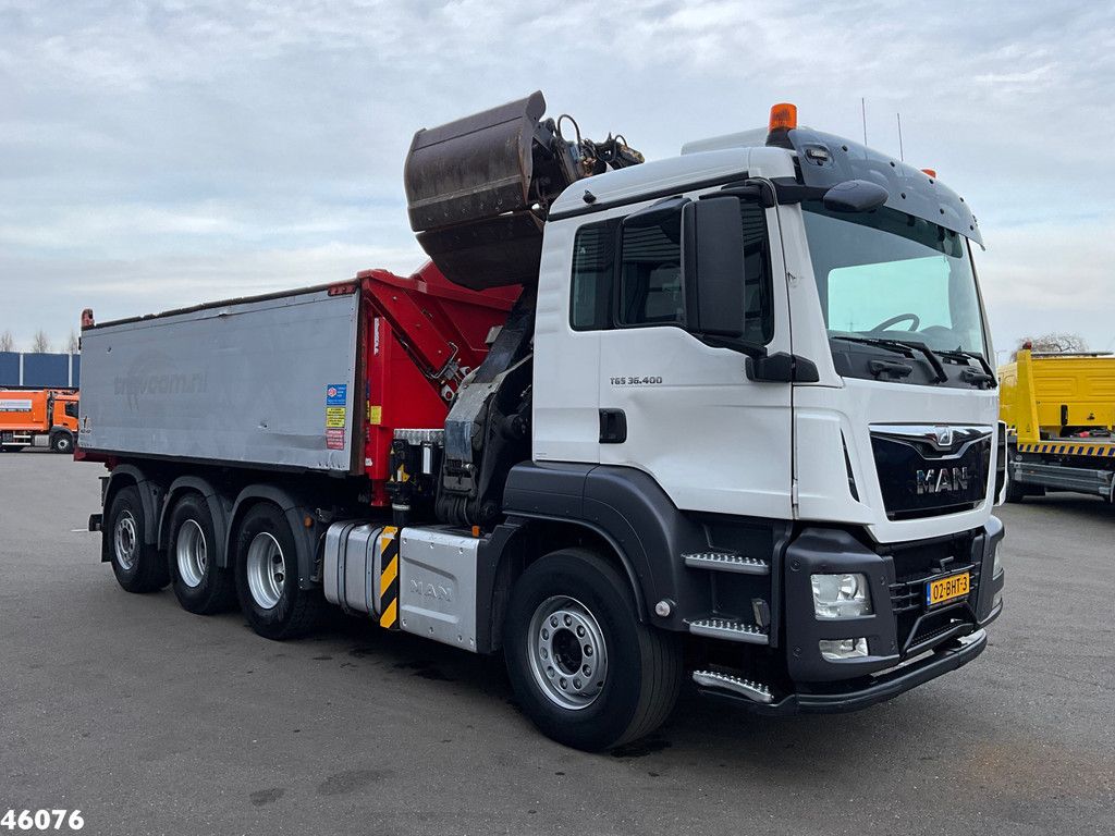 Man TGS 36.400 8x4 Euro 6 HMF 22 Tonmeter Z-kraan