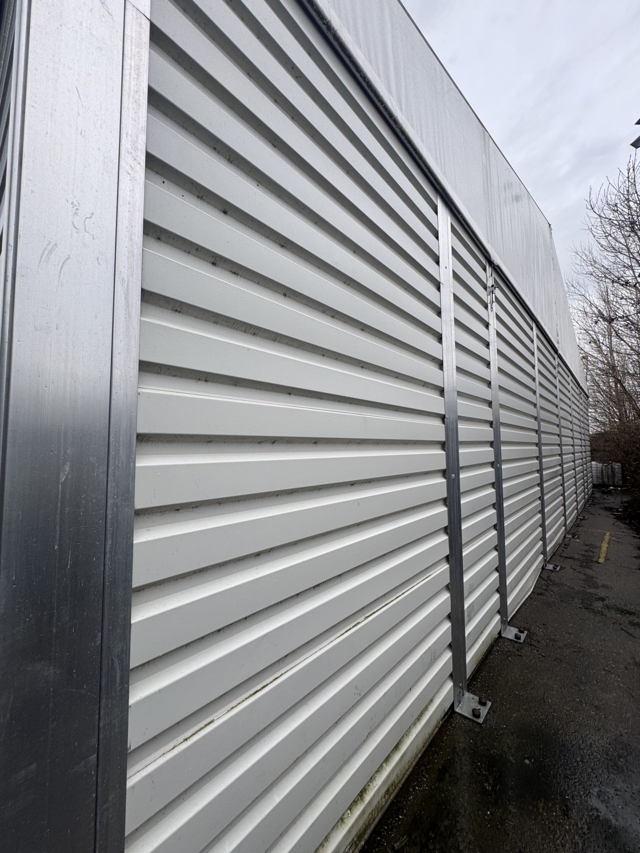 450m2 Demontabele bedrijfshal Haltec !!