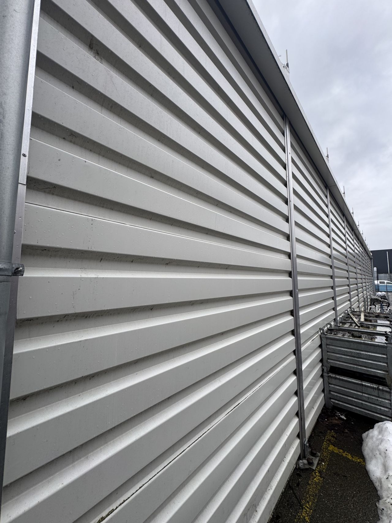 450m2 Demontabele bedrijfshal Haltec !!