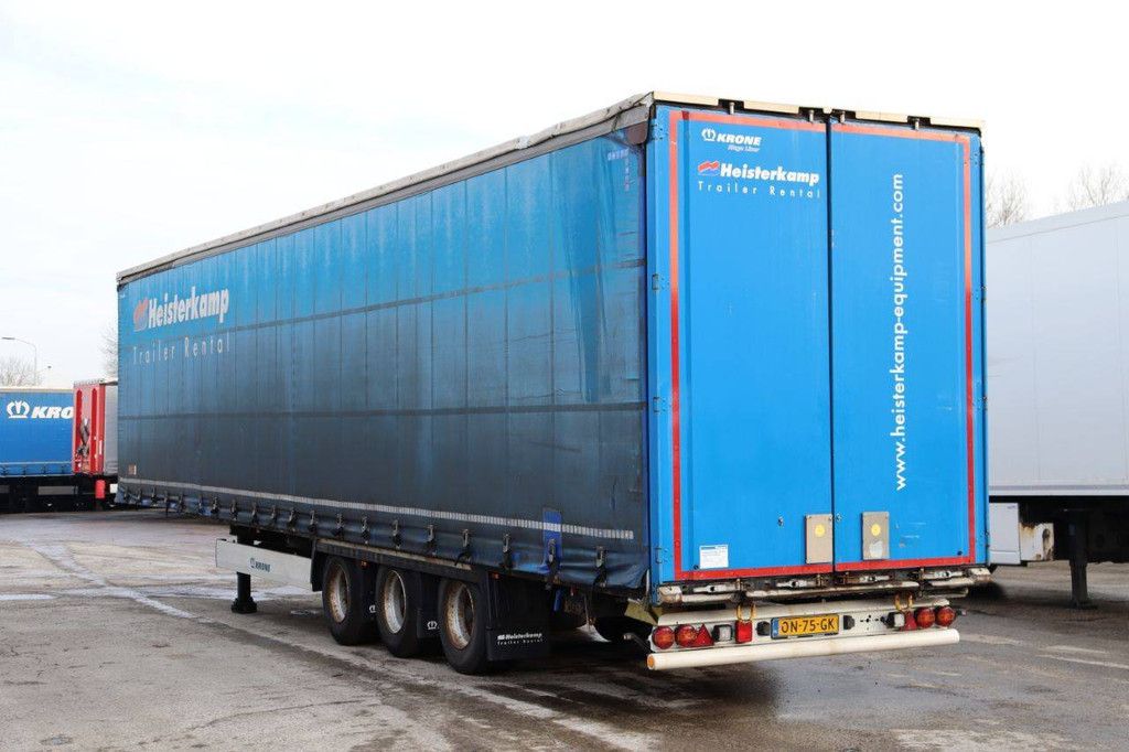 Krone SD Curtainsider-Anhänger, 39000 kg, Baujahr 2014