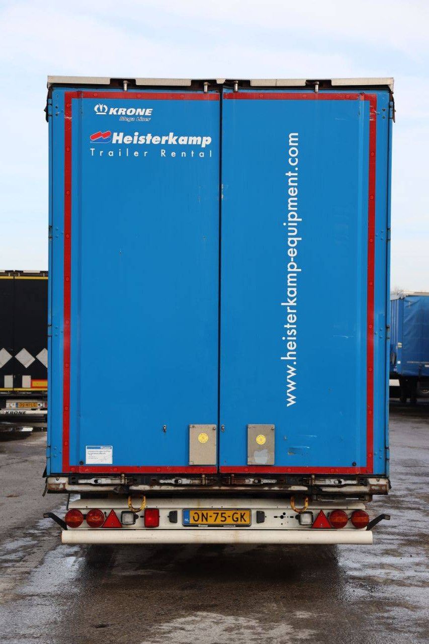 Krone SD Curtainsider-Anhänger, 39000 kg, Baujahr 2014