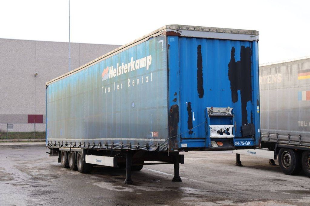 Krone SD Curtainsider-Anhänger, 39000 kg, Baujahr 2014