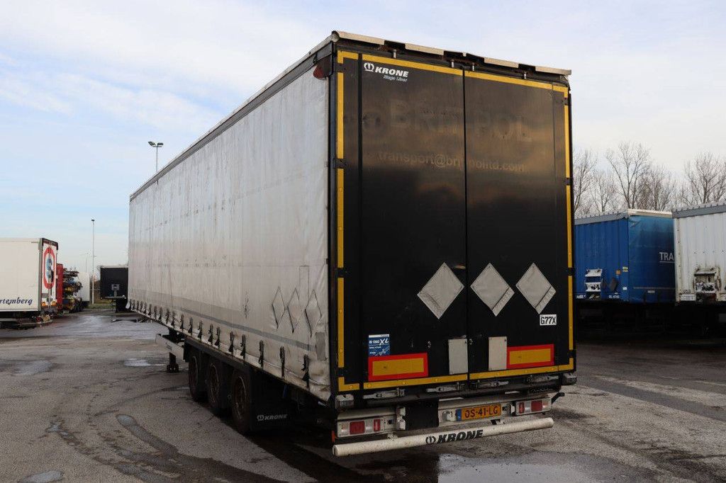 Schuifzeiloplegger Krone SD 39000kg 2020