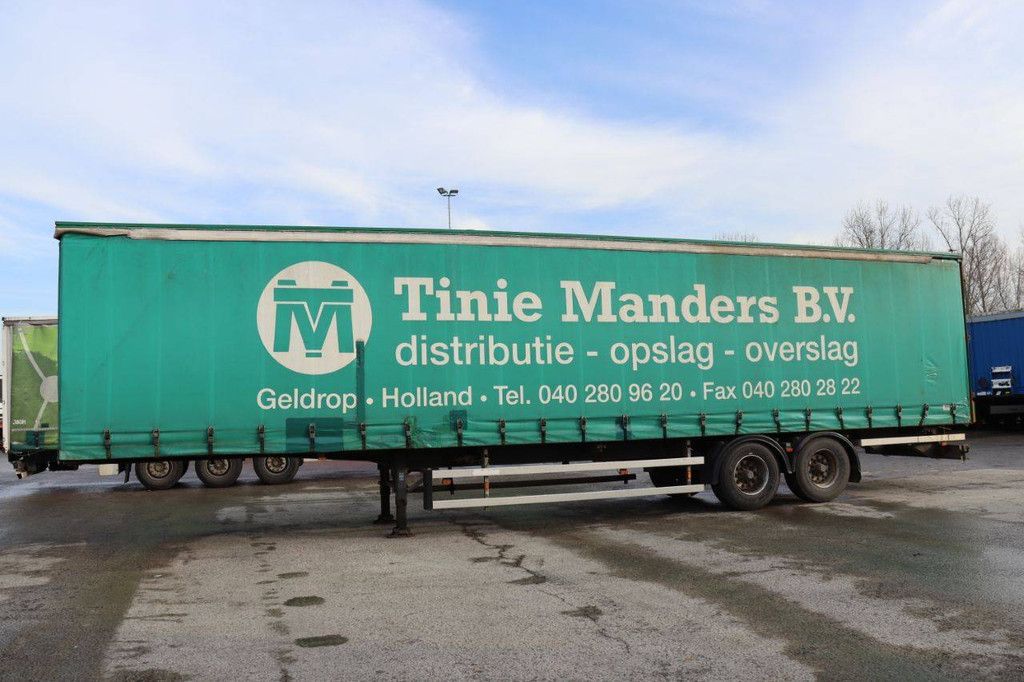 Curtainsider trailer Groenewegen CCS 12 18 1997