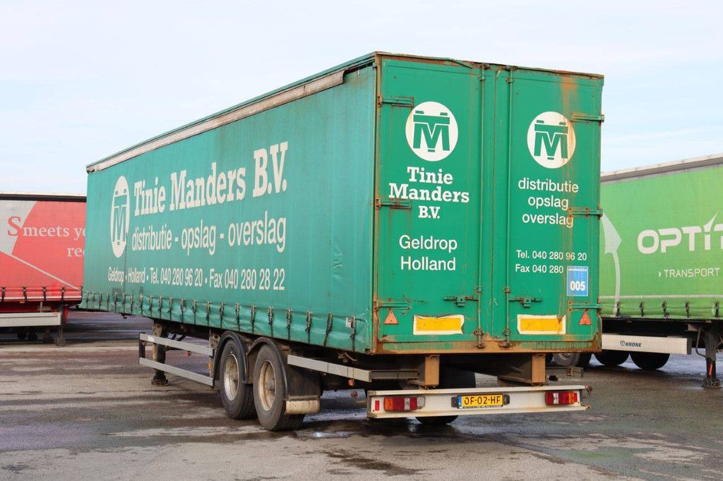 Curtainsider trailer Groenewegen CCS 12 18 1997