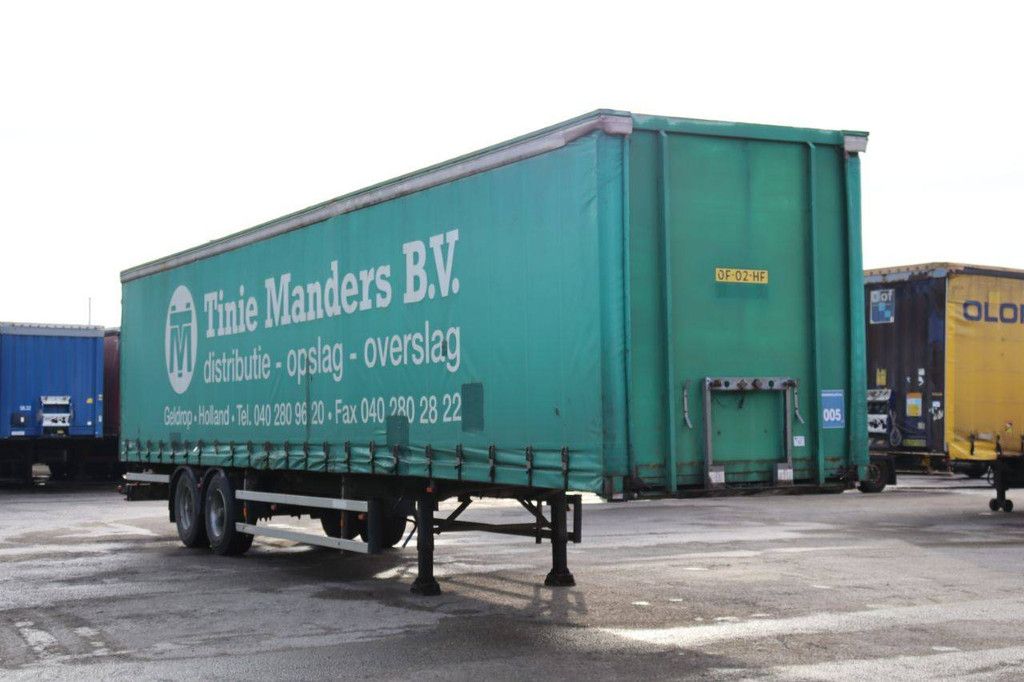 Curtainsider trailer Groenewegen CCS 12 18 1997