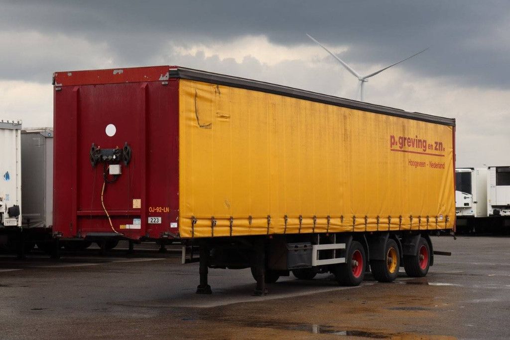 Pacton TRD345 Curtainsider-Anhänger, Baujahr 2006
