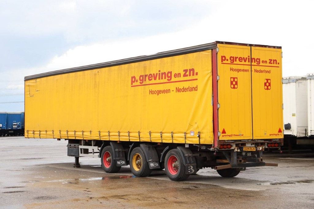 Pacton TRD345 Curtainsider-Anhänger, Baujahr 2006