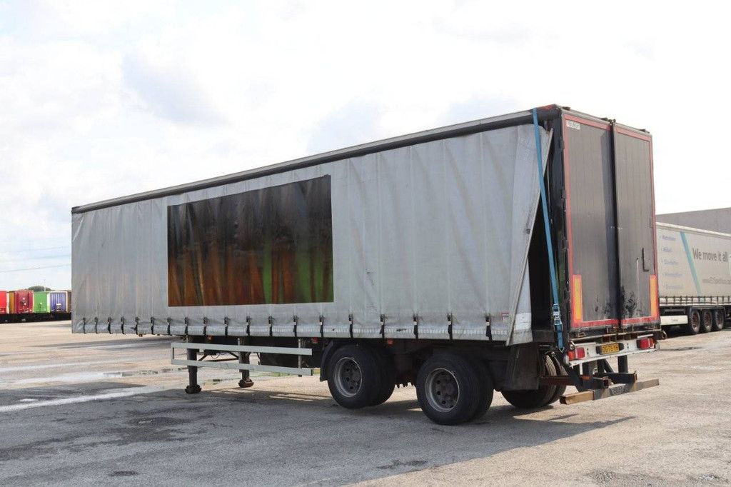 Curtainsider trailer Burg BPO 13-20 SRNXX 2002