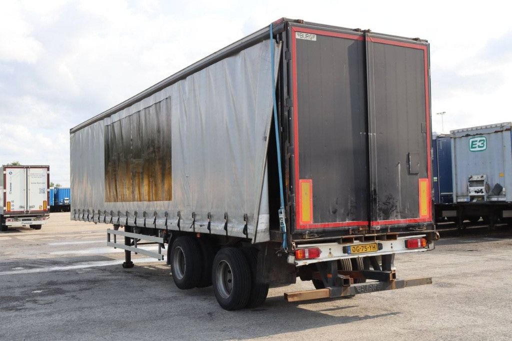 Curtainsider trailer Burg BPO 13-20 SRNXX 2002