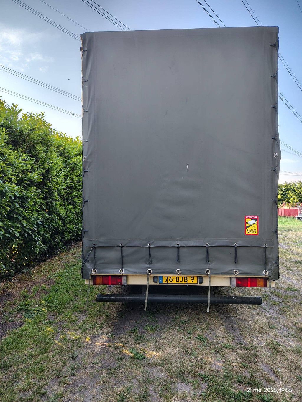 Box Truck MAN L2000 Diesel 2004