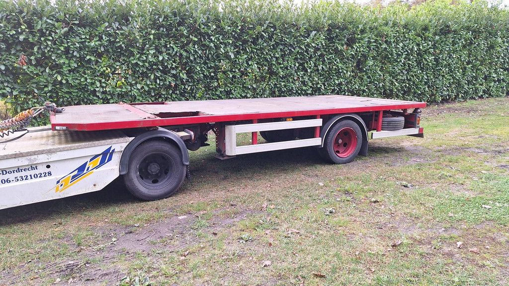 Hoekstra BE OPL 6T-L Pritschenanhänger, 3930 kg, Baujahr 2001