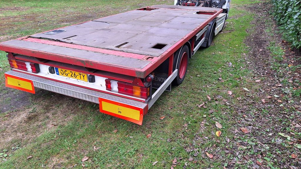 Hoekstra BE OPL 6T-L Pritschenanhänger, 3930 kg, Baujahr 2001