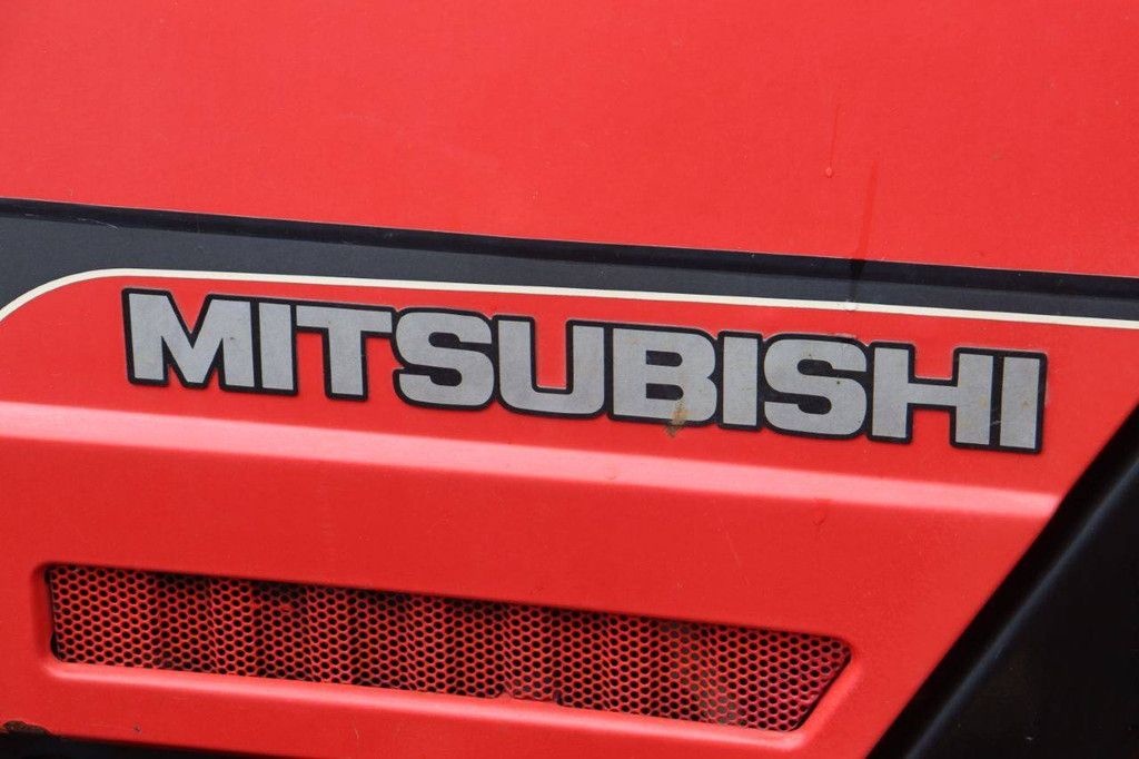 Mitsubishi MT15F Kleintraktor, Diesel, 15 PS, mit Grubber