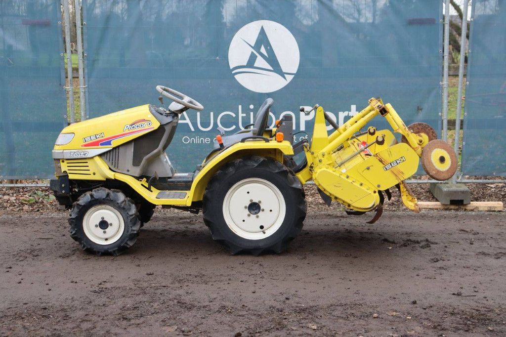 Kleintraktor Iseki TC13 Piccoro Diesel 13 PS mit Grubber