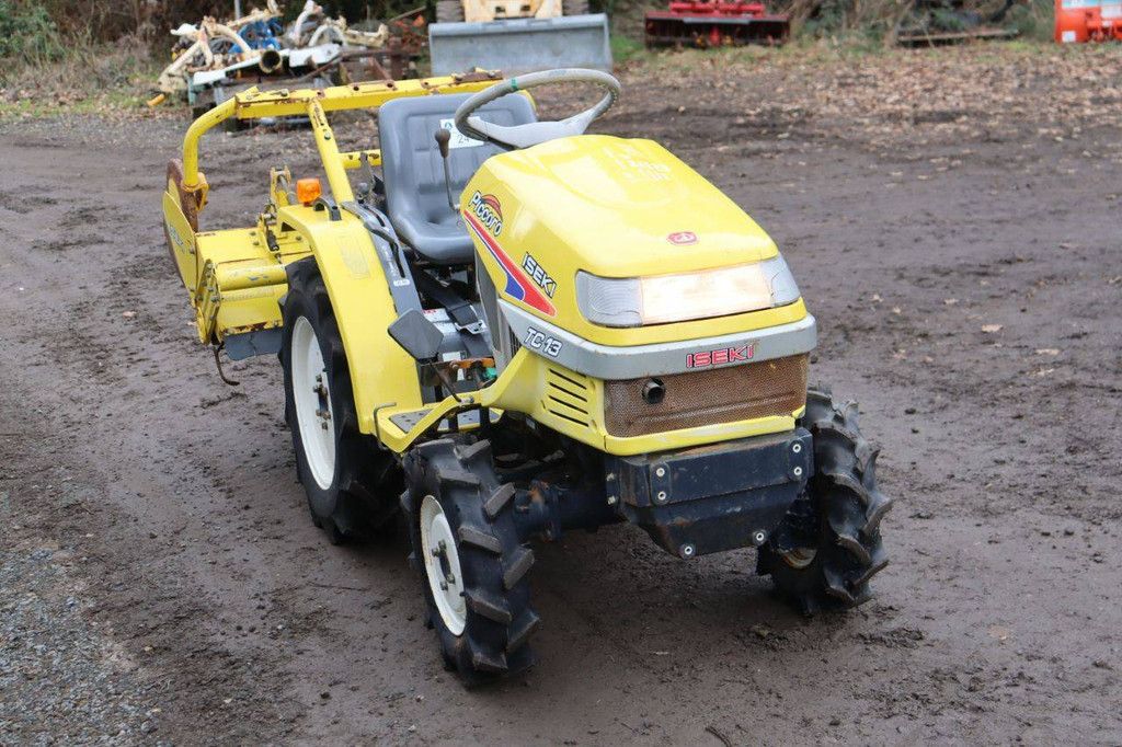 Kleintraktor Iseki TC13 Piccoro Diesel 13 PS mit Grubber