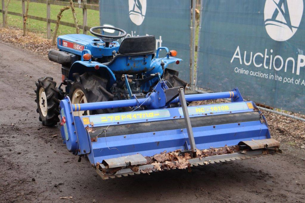 Mini tractor Iseki TX155F Diesel 15.5 hp with cultivator
