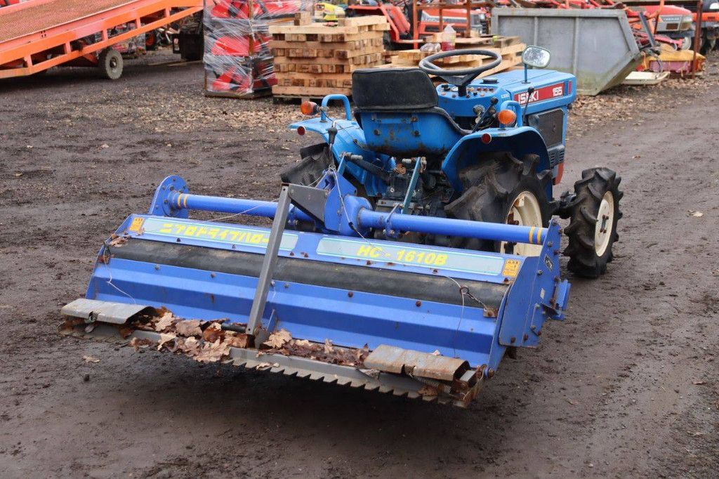 Mini tractor Iseki TX155F Diesel 15.5 hp with cultivator
