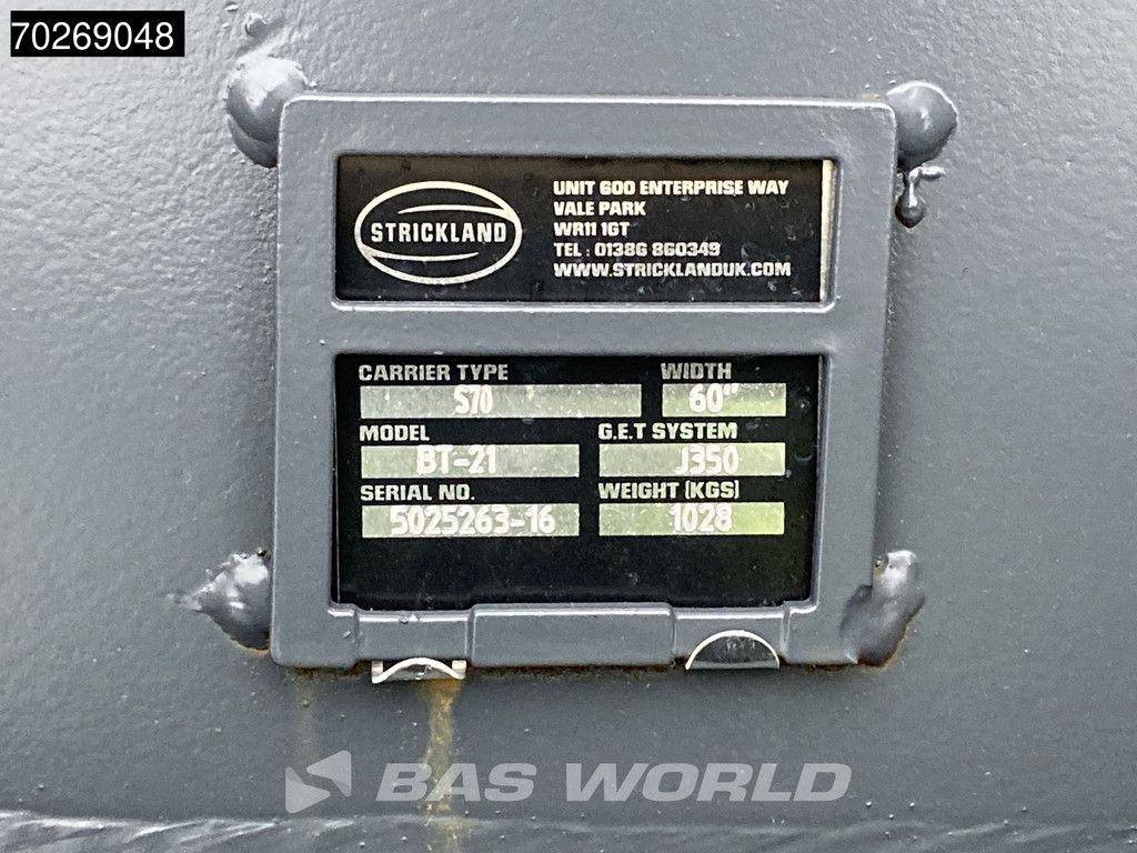 Strickland S70 1.2 M3 - 1.5M WIDE