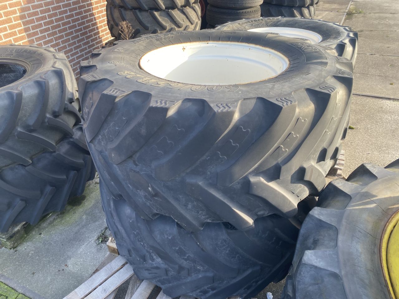 Banden velgen new Holland 600 65 r30 - gietijzer hart plaat ford
