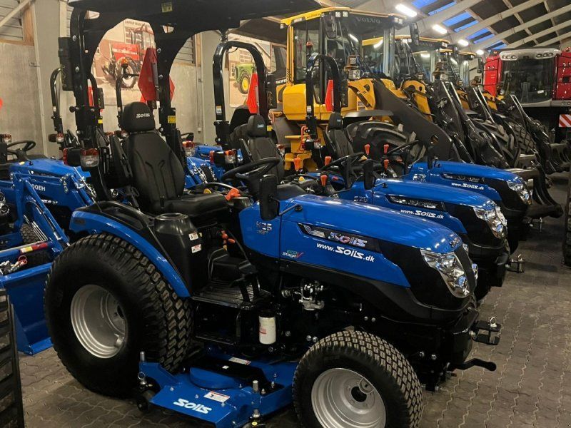 Solis H26 HST Med tag og midtermonteret klipper