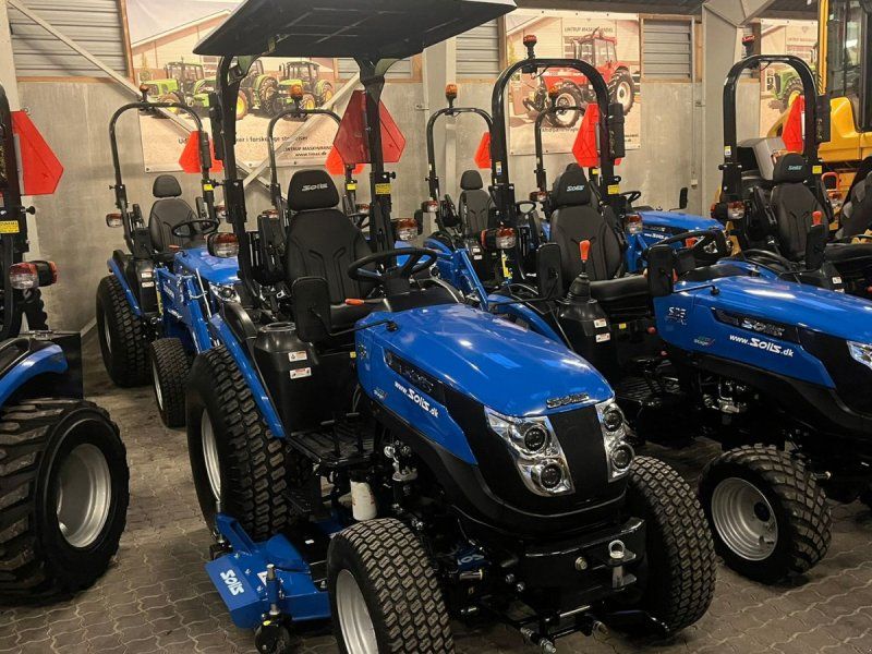 Solis H26 HST Med tag og midtermonteret klipper