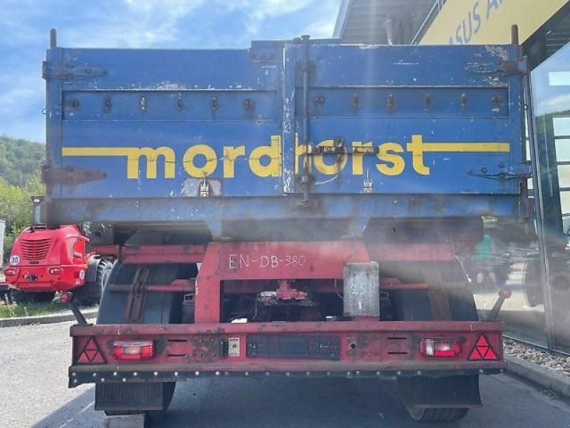 Blumhardt Lafette BDF mit Pritsche 18 to