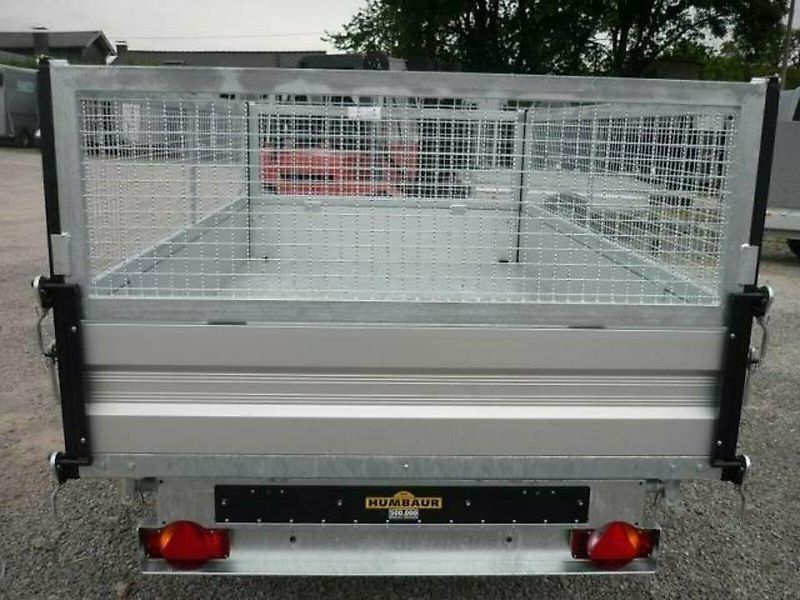 Humbaur HTK 3500.31 Dreiseitenkipper 3,5to Stahlgitteraufsatz