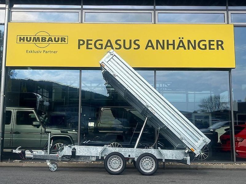 Humbaur HTK 3500.31 3-seitenkipper Neu Tandem Hochlader E-Pumpe