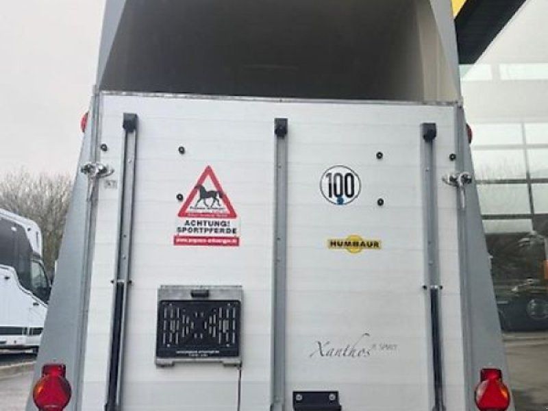 Humbaur Xanthos Spirit 2 Pferde 2t. Alu Sattelkammer