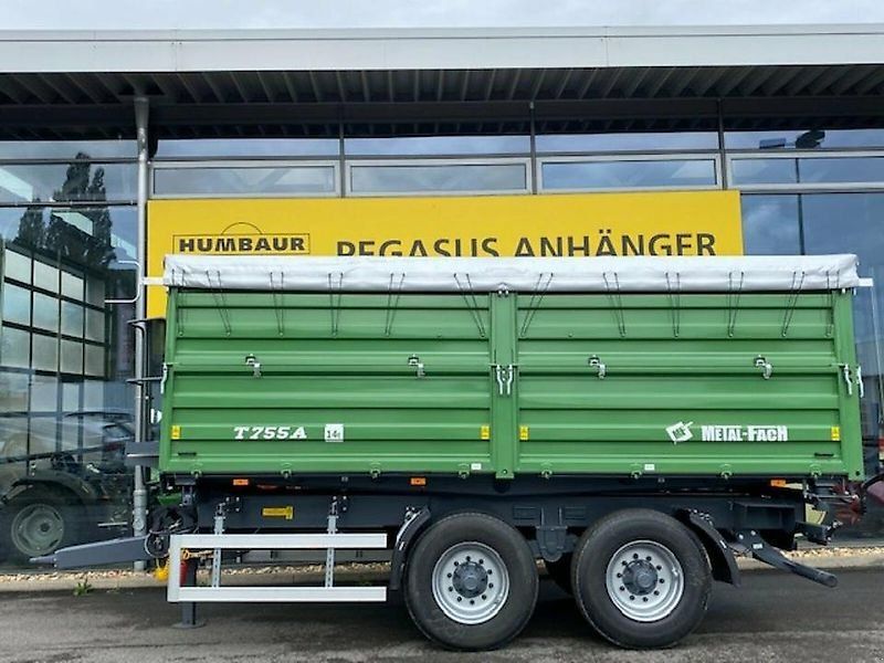 Metal-Fach T755 Tandemdreiseitenkipper Neufahrzeug 18to AHK