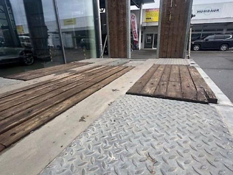 Fliegl VTS 400 4 Achs  Radmulden + Rampen 40t. 1. Hd