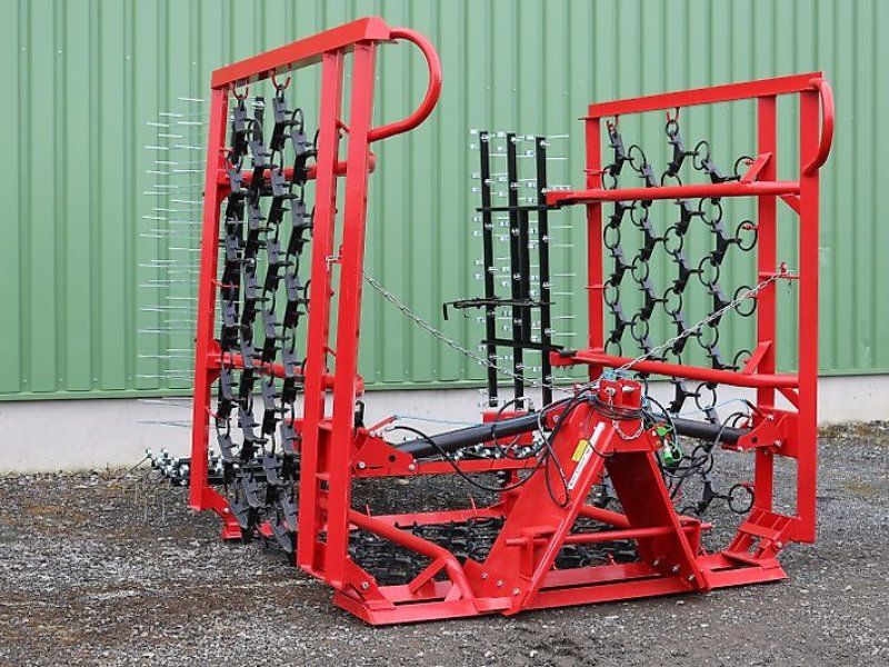 Agro-Factory II Wiesenschleppe 6 m 4 reihig hydraulisch klappbar