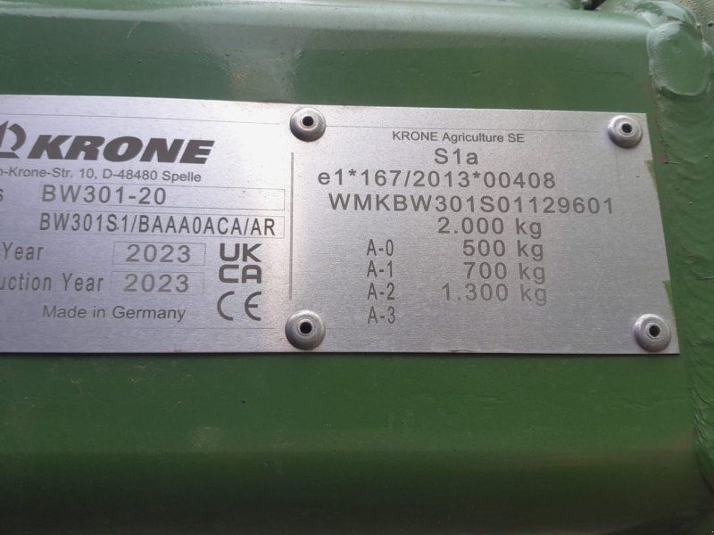Krone Easy Wrap 165 T
