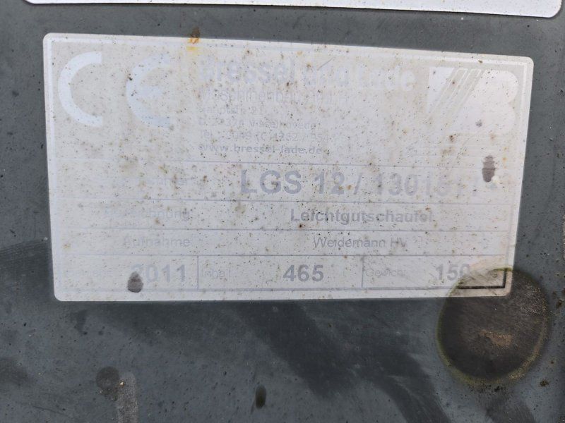 Bressel & Lade Leichtgutschaufel 1200mm